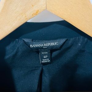 BANANA REPUBLIC 3/4 SLEEVES SHAWL COLLAR BLAZER IN EUC. Size 6P